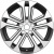 Khomen KHW 1803 7x18 5*108 ET46 DIA63.3 Black-FP Литой Khomen KHW 1803 7x18 5*108 ET46 DIA63.3 Black-FP Литой