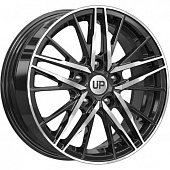 Wheels UP UP108 6.5x16 5*100 ET38 DIA57.1 New Diamond Литой