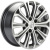 Khomen KHW 1610 6.5x16 5*114.3 ET46 DIA67.1 Gray-FP Литой Khomen KHW 1610 6.5x16 5*114.3 ET46 DIA67.1 Gray-FP Литой