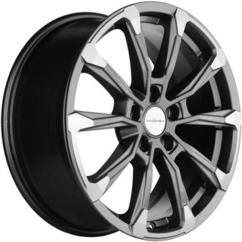 Khomen KHW 1808 7.5x18 5*112 ET43 DIA57.1 Black Литой