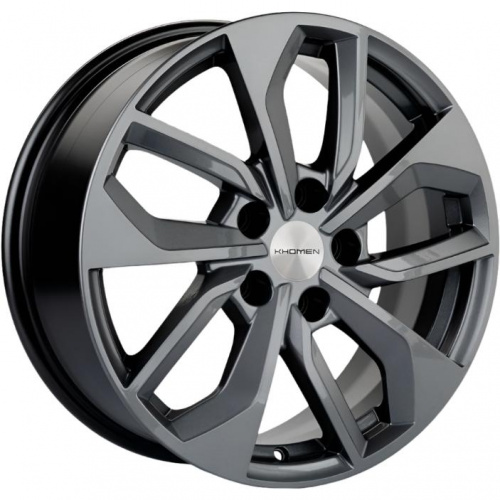 Khomen KHW 1703 7x17 5*114.3 ET45 DIA67.1 Gray Литой