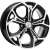 Khomen KHW 1702 7x17 5*108 ET50 DIA63.3 Black-FP Литой Khomen KHW 1702 7x17 5*108 ET50 DIA63.3 Black-FP Литой