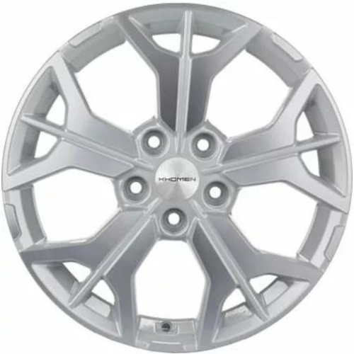 Khomen KHW 1715 7x17 5*114.3 ET39 DIA60.1 F-Silver-FP Литой