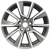 Khomen KHW 1802 7x18 5*108 ET33 DIA60.1 Gray-FP Литой