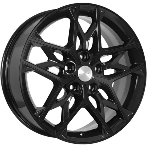 Khomen KHW 1709 7x17 5*114.3 ET40 DIA57.1 Black Литой