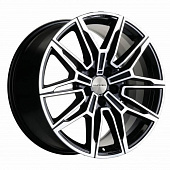 Khomen KHW 1904 8.5x19 5*114.3 ET45 DIA67.1 Black-FP Литой