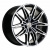 Khomen KHW 1904 8.5x19 5*112 ET30 DIA66.6 Black-FP Литой Khomen KHW 1904 8.5x19 5*112 ET30 DIA66.6 Black-FP Литой
