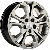 Khomen KHW 1711 6.5x17 5*108 ET33 DIA60.1 Black Литой