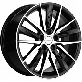 Khomen KHW 1807 8x18 5*114.3 ET40 DIA64.1 Black Литой