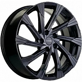 Khomen KHW 1901 7.5x19 5*114.3 ET39 DIA60.1 Black Литой